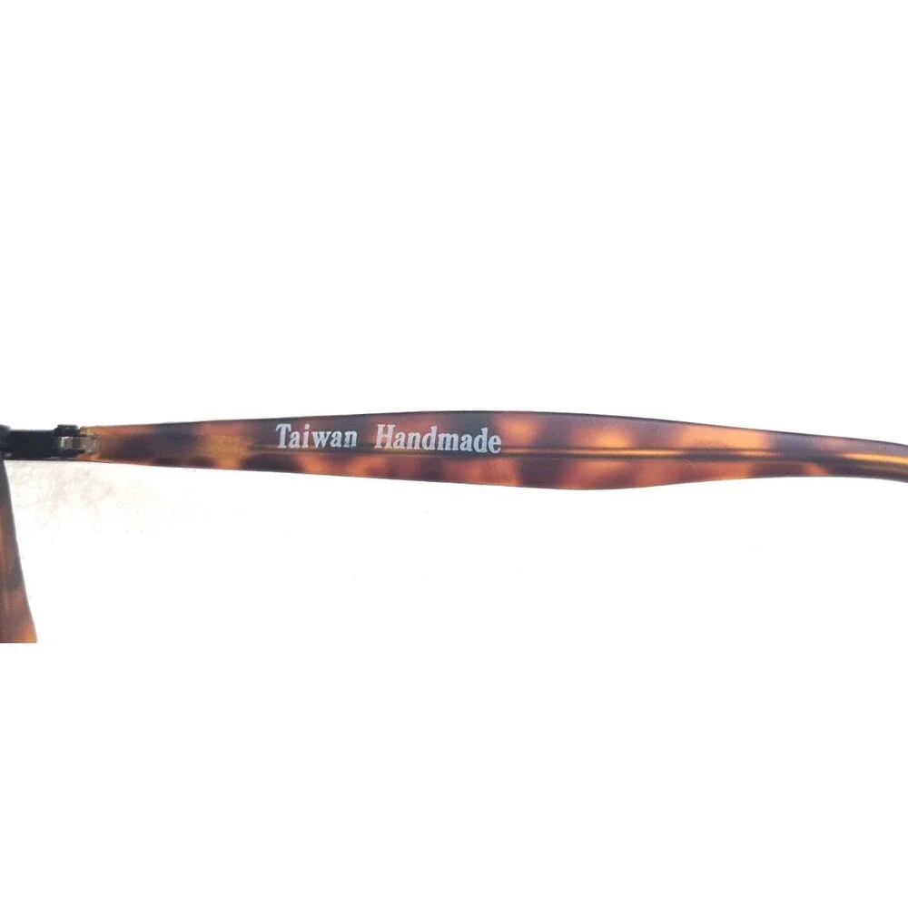 Y2K Structure Handmade Sunglasses Oval Metal John Lennon Style wCase 50-19-133mm